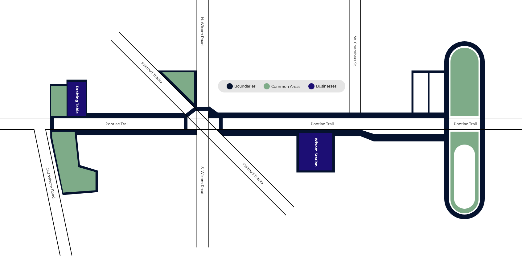 Junction Social District Map 2021