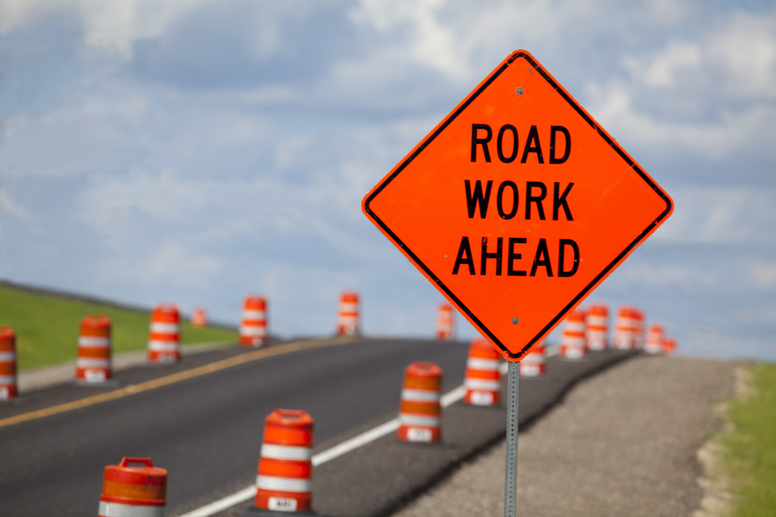 Road Work Ahead