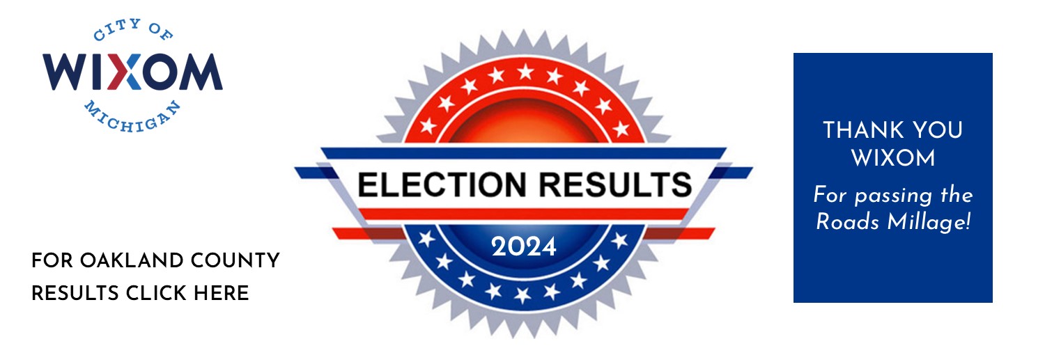 Home Page Election Results